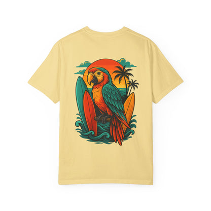 T-shirt unisexe “Perroquet surfeur”