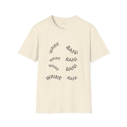 T-shirt Wawe Bani – Design Minimaliste Mahorais