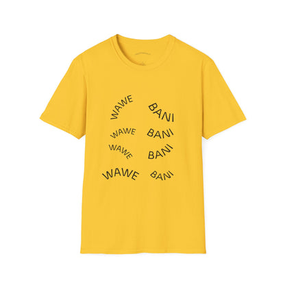 T-shirt Wawe Bani – Design Minimaliste Mahorais