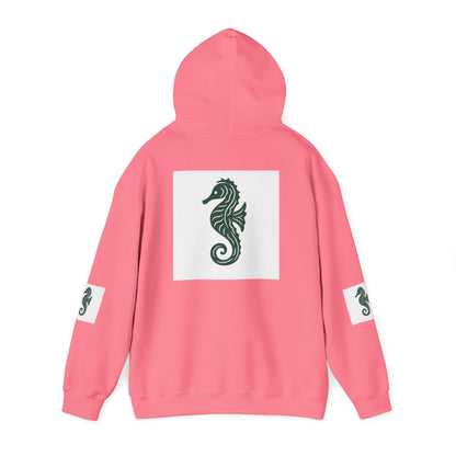 Hoodie I Love Mayotte – Hippocampe Tribal-unisex