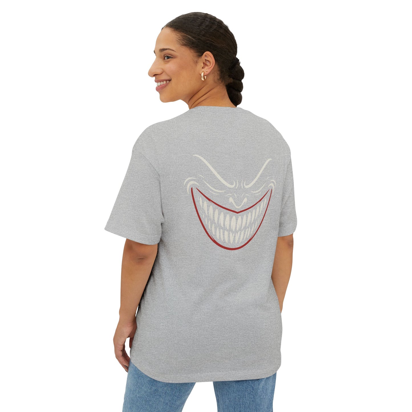 T-shirt “Evil Smile” – Motif sourire démoniaque