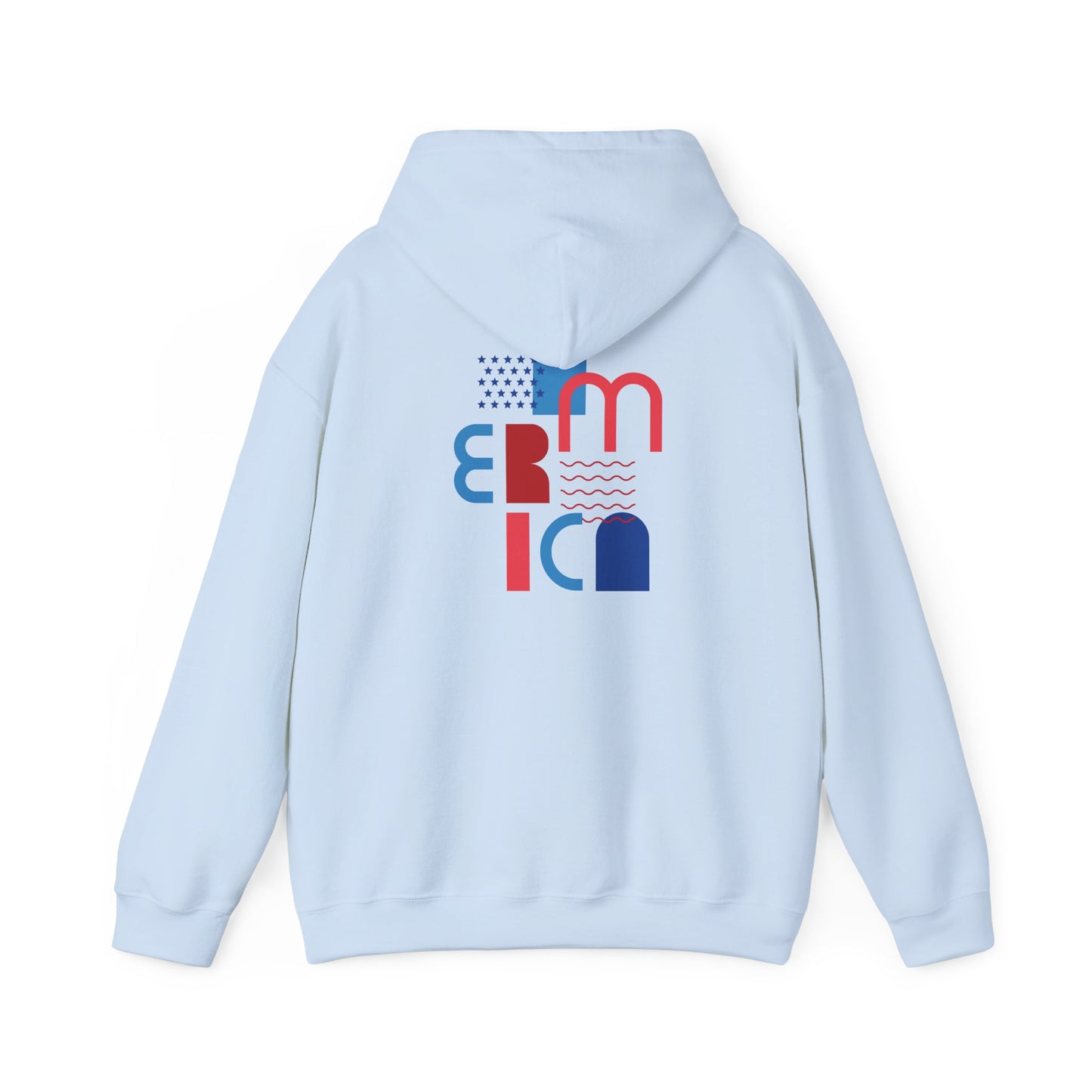 Hoodie  “Americana” – Typographie graphique USA