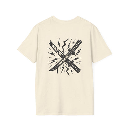 T-shirt graphique épée unisexe