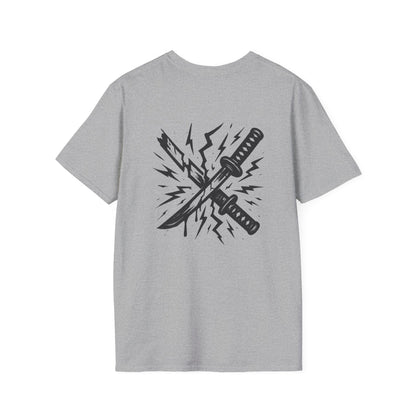T-shirt graphique épée unisexe