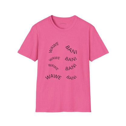 T-shirt Wawe Bani – Design Minimaliste Mahorais