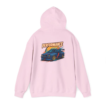 Performance Car Unisex Hoodie - Customizable Streetwear, Gift for Car Lovers, Casual Wear, Birthday Gift, Everyday Comfort