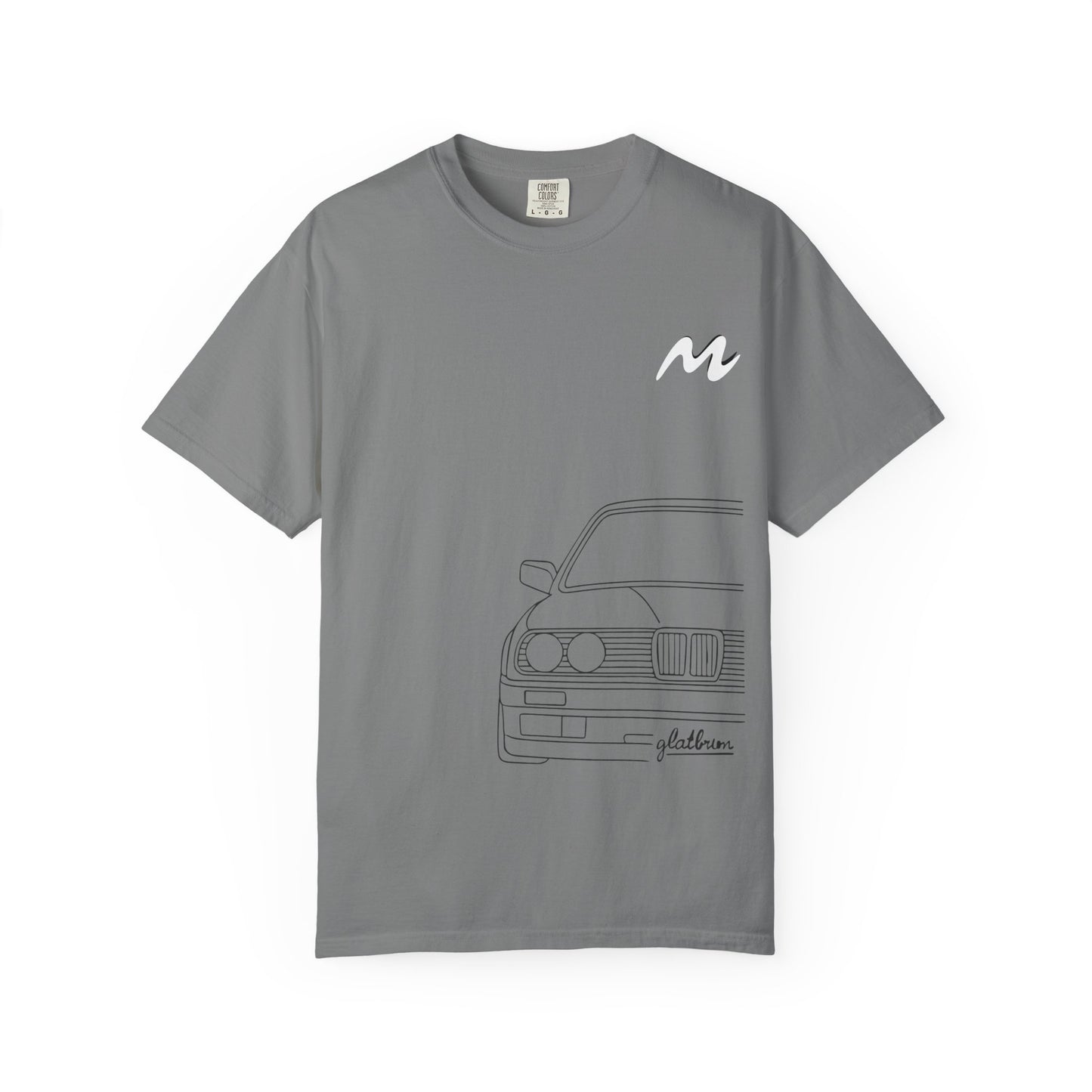Classic Car Outline Unisex T-Shirt, Vintage Car Tee, Gift for Car Enthusiasts, Automotive Apparel, Daily Wear, Unisex Graphic Shirt