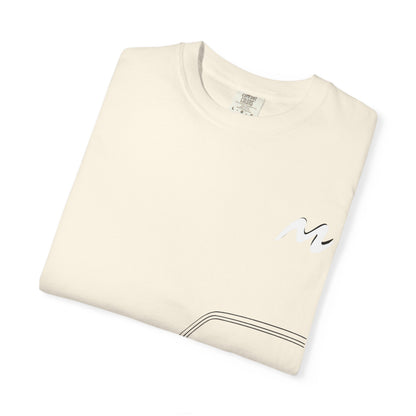 Classic Car Outline Unisex T-Shirt, Vintage Car Tee, Gift for Car Enthusiasts, Automotive Apparel, Daily Wear, Unisex Graphic Shirt