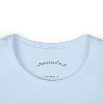T-shirt graphique  floral unisexe