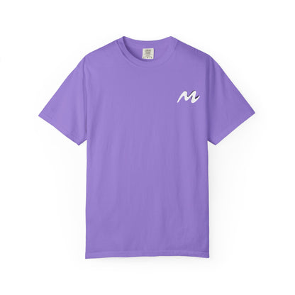 T-shirt esprit fleuri unisexe