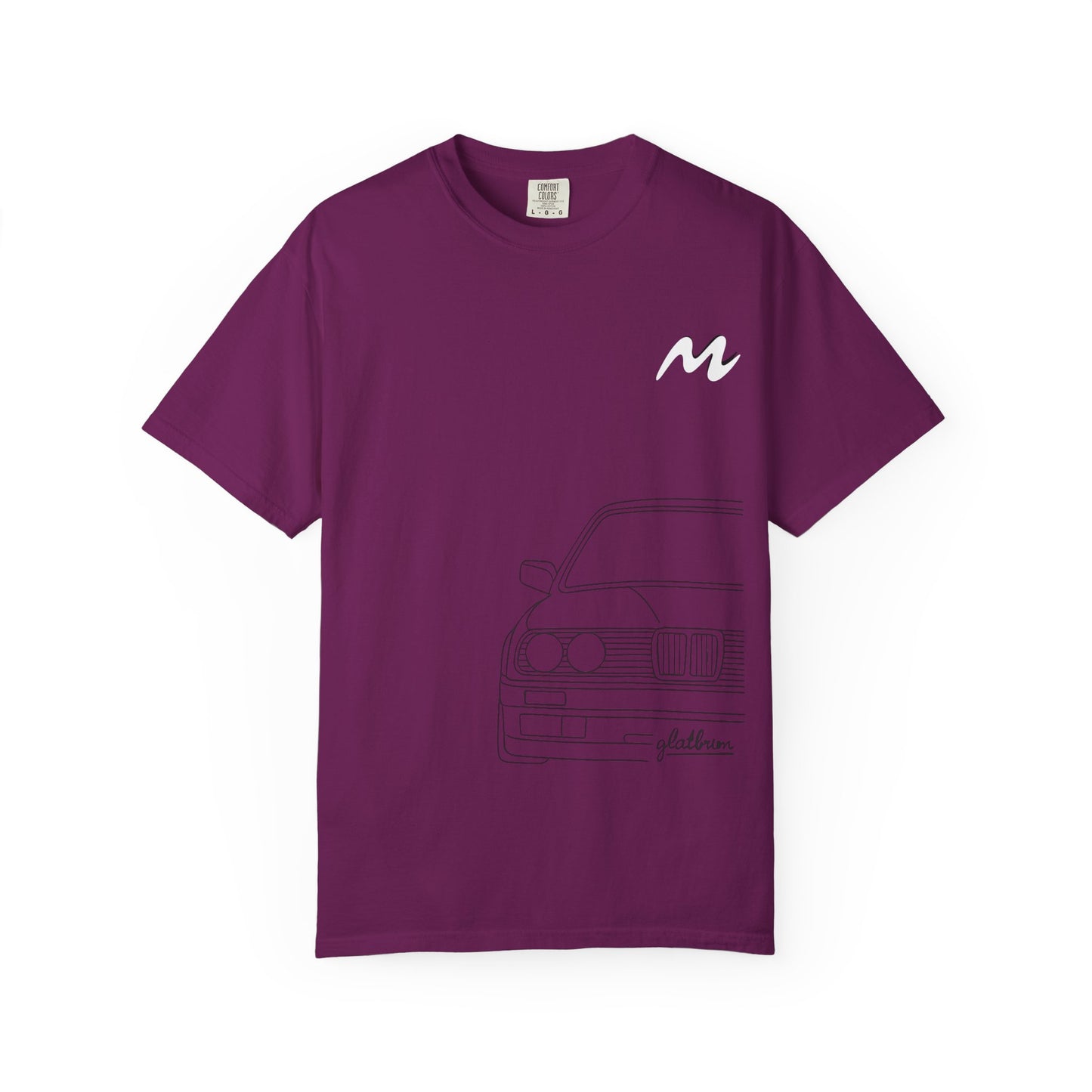 Classic Car Outline Unisex T-Shirt, Vintage Car Tee, Gift for Car Enthusiasts, Automotive Apparel, Daily Wear, Unisex Graphic Shirt