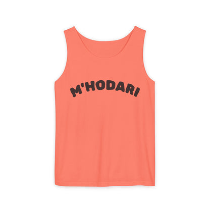Débardeur “M’Hodari” – Minimaliste & puissant | Esprit Mahorais