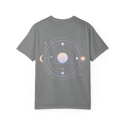 Cosmic Dreams T-Shirt, Unisex Space Tee, Celestial Graphic T-Shirt, Astrology Gift, Vintage-Inspired Apparel