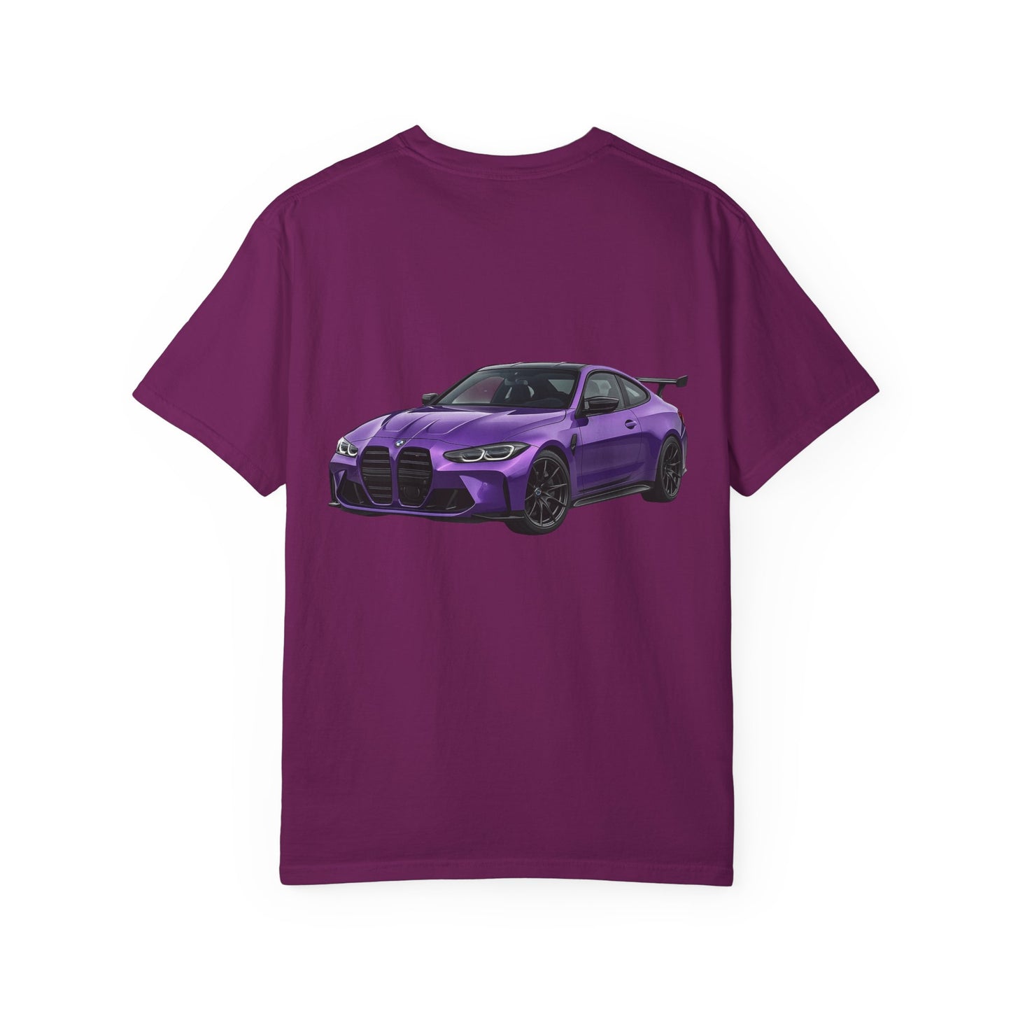 Purple Car Graphic T-Shirt, Unisex T-Shirt, Car Enthusiast Gift, Stylish Tee, Birthday Gift, Casual Wear