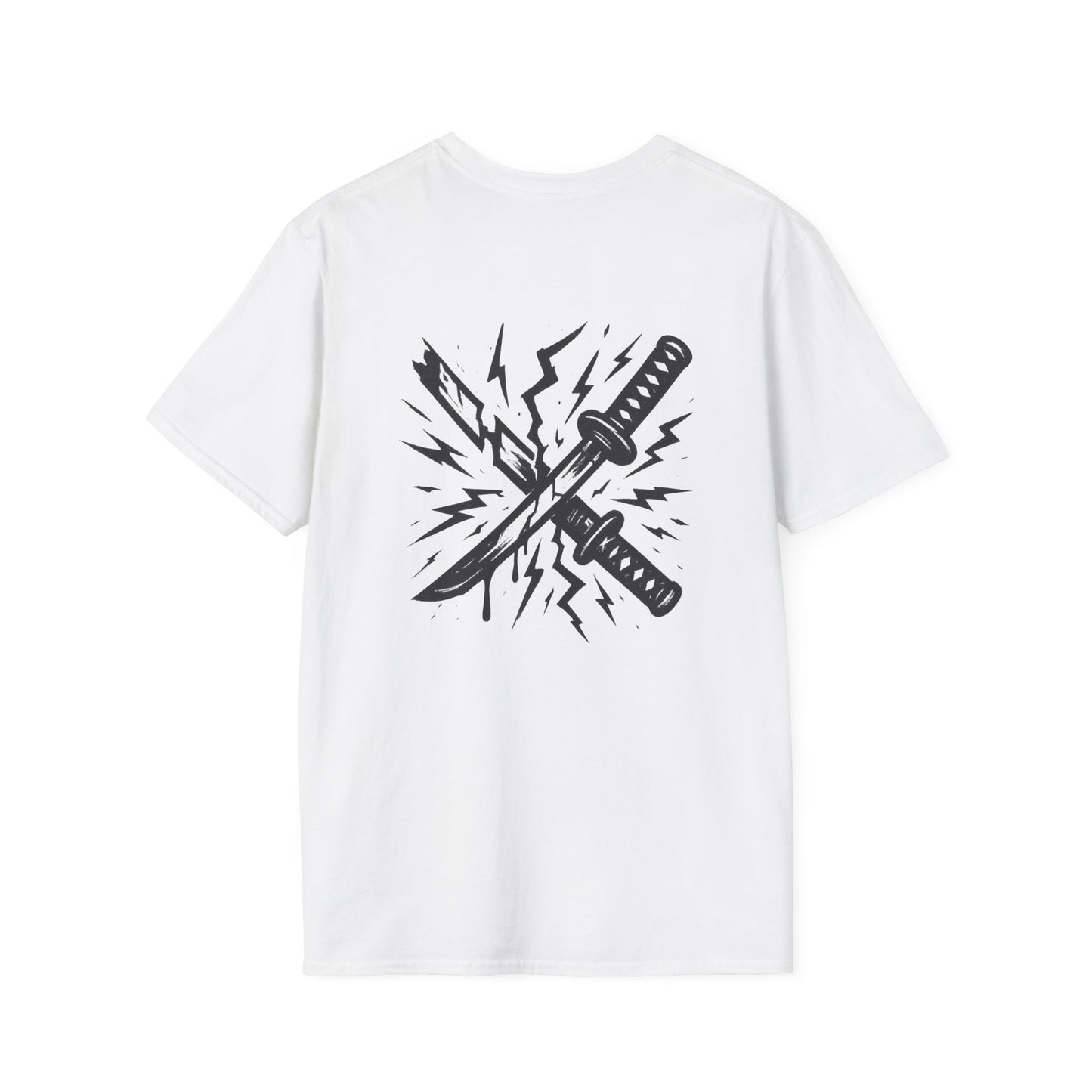T-shirt graphique épée unisexe