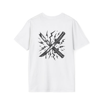 T-shirt graphique épée unisexe