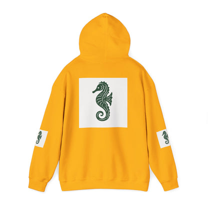 Hoodie I Love Mayotte – Hippocampe Tribal-unisex