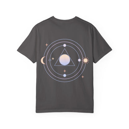 Cosmic Dreams T-Shirt, Unisex Space Tee, Celestial Graphic T-Shirt, Astrology Gift, Vintage-Inspired Apparel