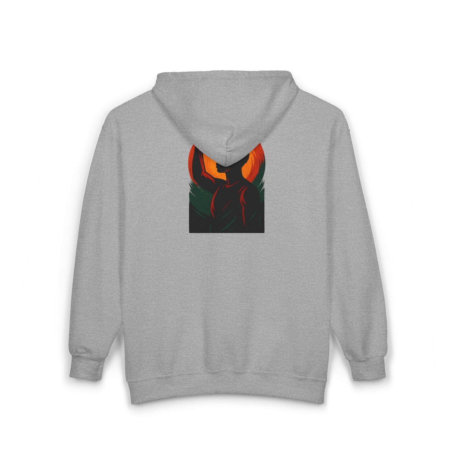 Hoodie zippé unisexe “Rise & Shine”
