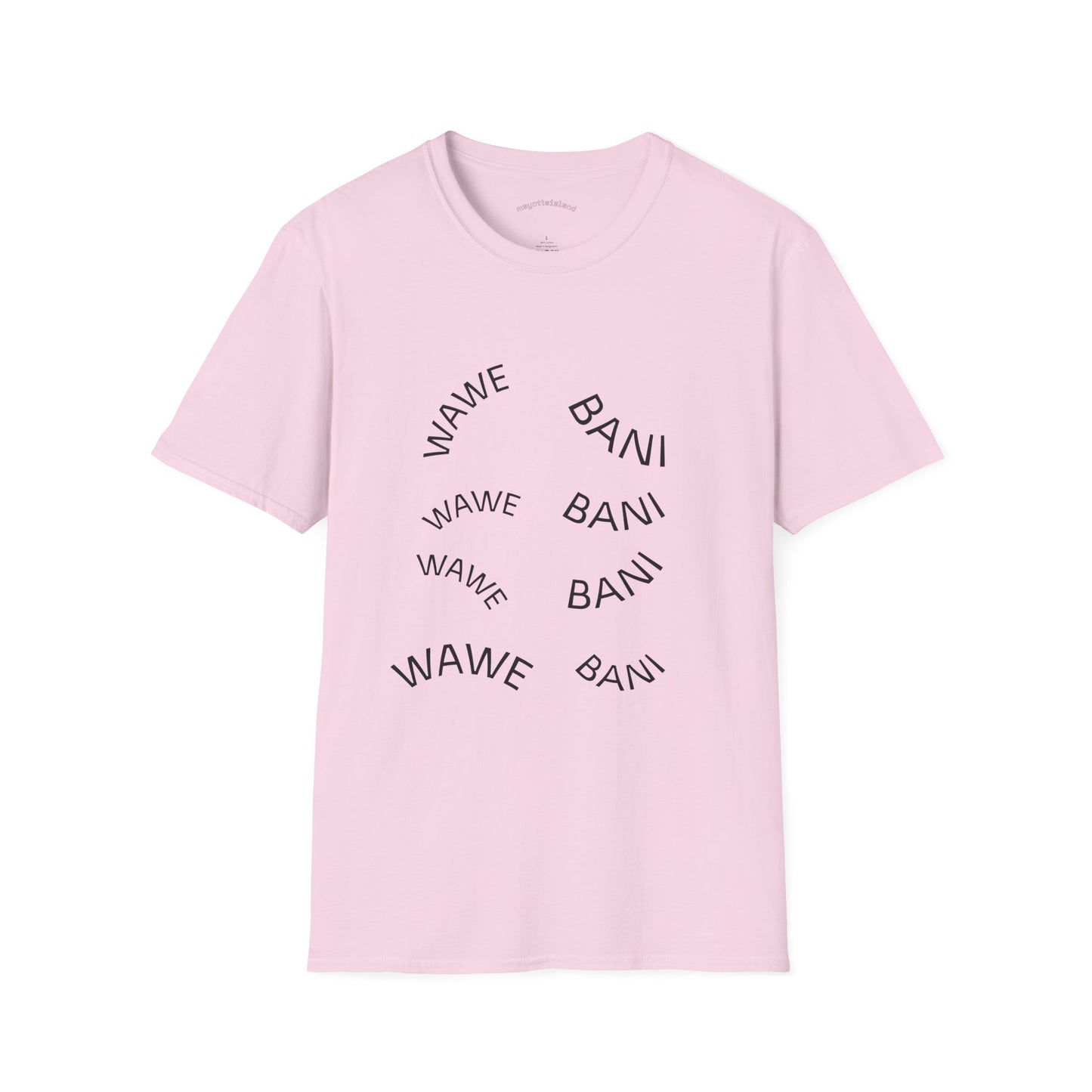 T-shirt Wawe Bani – Design Minimaliste Mahorais
