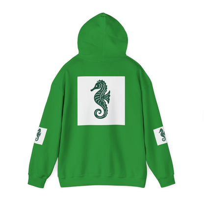 Hoodie I Love Mayotte – Hippocampe Tribal-unisex