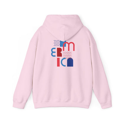 Hoodie  “Americana” – Typographie graphique USA