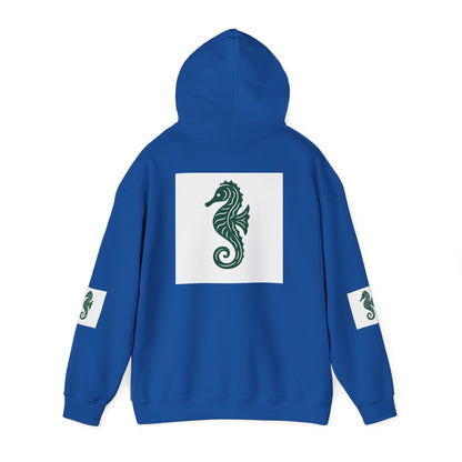 Hoodie I Love Mayotte – Hippocampe Tribal-unisex
