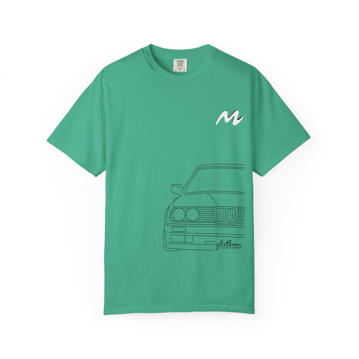 Classic Car Outline Unisex T-Shirt, Vintage Car Tee, Gift for Car Enthusiasts, Automotive Apparel, Daily Wear, Unisex Graphic Shirt