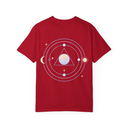 Cosmic Dreams T-Shirt, Unisex Space Tee, Celestial Graphic T-Shirt, Astrology Gift, Vintage-Inspired Apparel