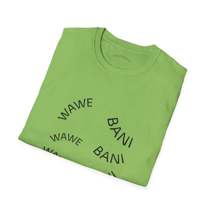 T-shirt Wawe Bani – Design Minimaliste Mahorais