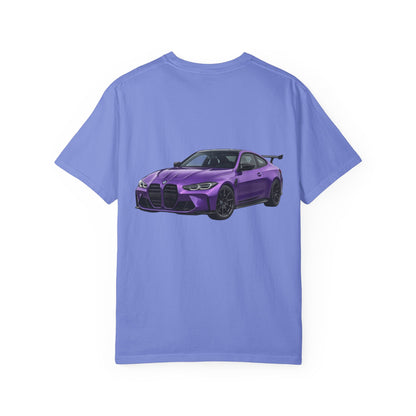 Purple Car Graphic T-Shirt, Unisex T-Shirt, Car Enthusiast Gift, Stylish Tee, Birthday Gift, Casual Wear