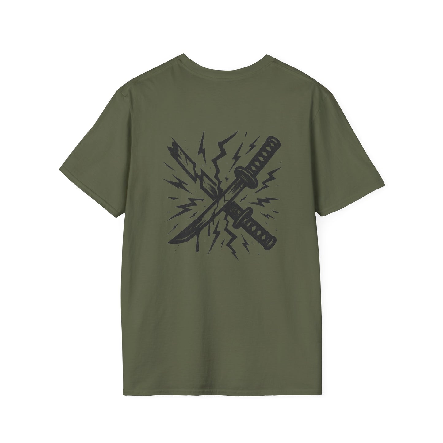 T-shirt graphique épée unisexe