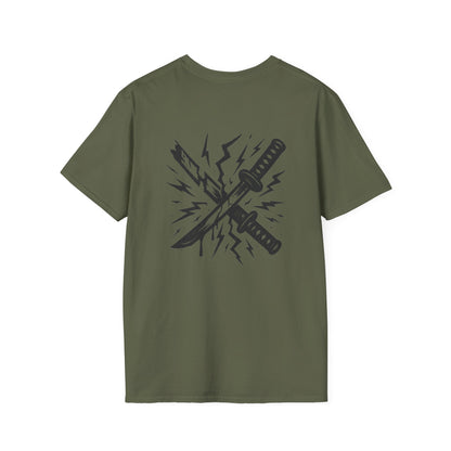 T-shirt graphique épée unisexe