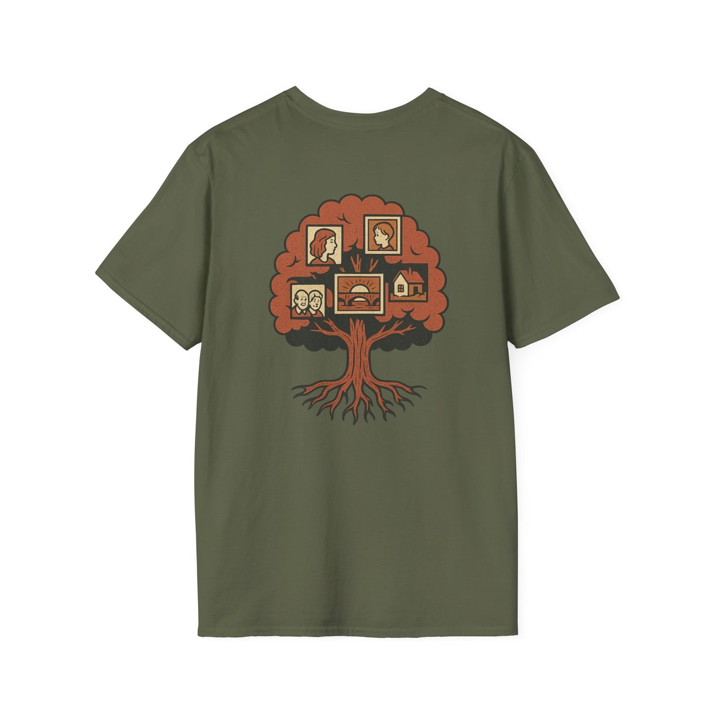 shirt souvenir familial unisexe