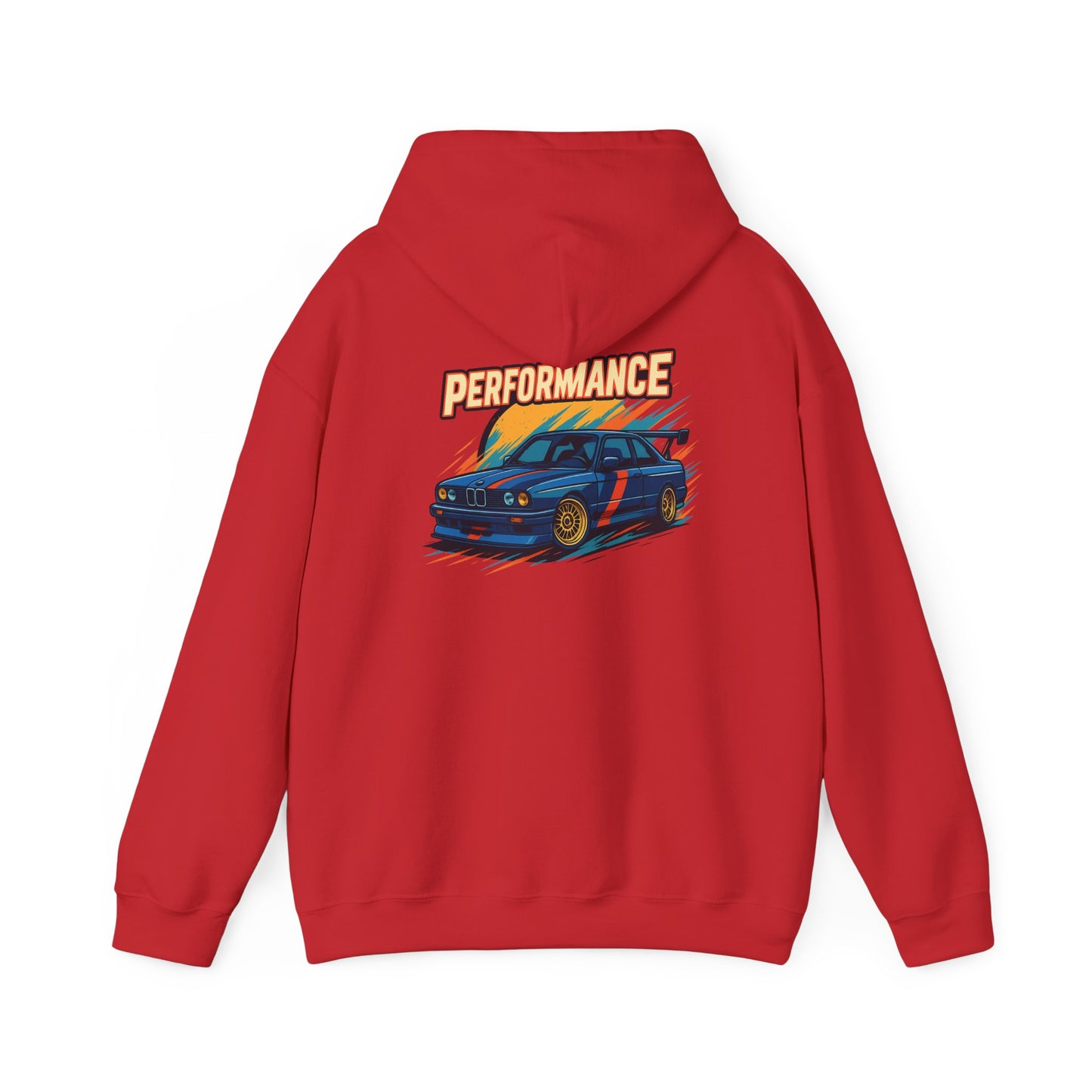 Performance Car Unisex Hoodie - Customizable Streetwear, Gift for Car Lovers, Casual Wear, Birthday Gift, Everyday Comfort