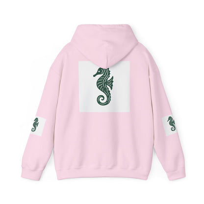 Hoodie I Love Mayotte – Hippocampe Tribal-unisex