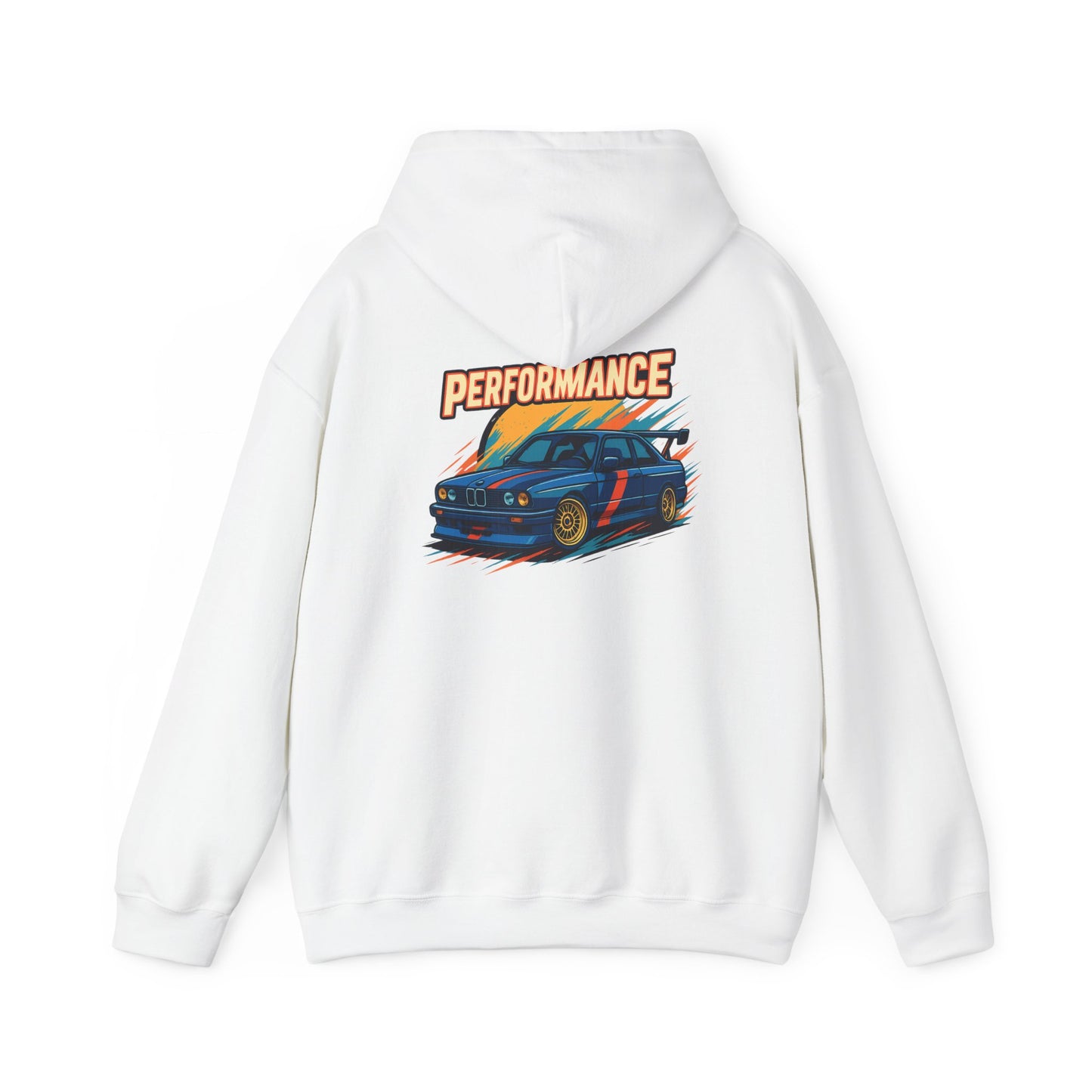 Performance Car Unisex Hoodie - Customizable Streetwear, Gift for Car Lovers, Casual Wear, Birthday Gift, Everyday Comfort
