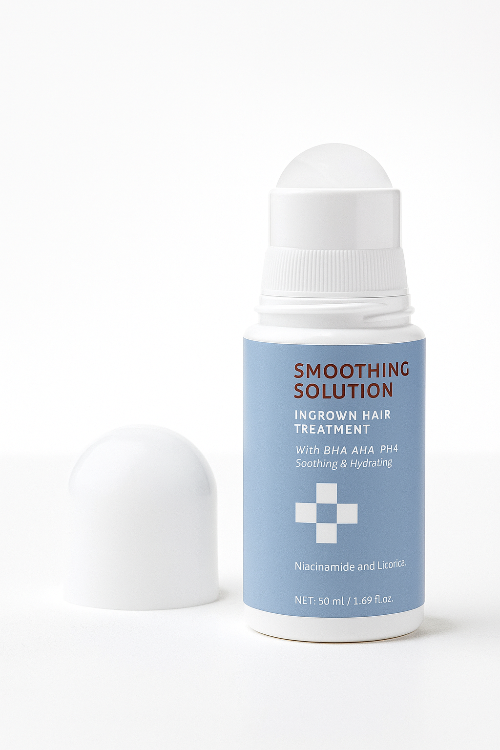 Smoothing Solution – Roll-On Anti-Poils Incarnés 50 ml