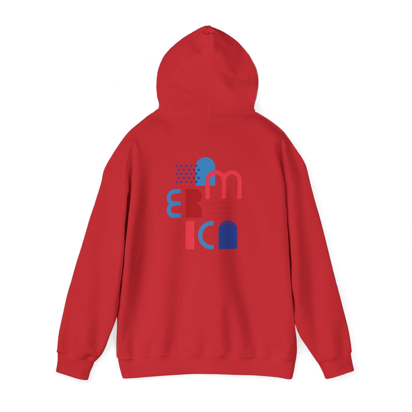 Hoodie  “Americana” – Typographie graphique USA