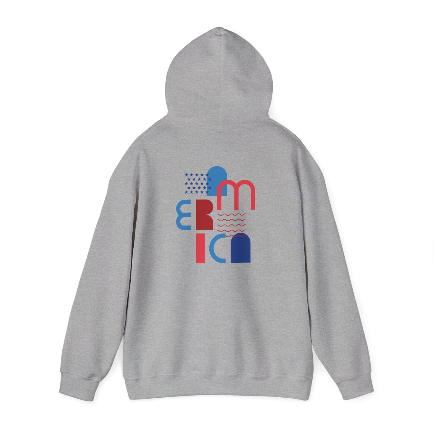 Hoodie  “Americana” – Typographie graphique USA