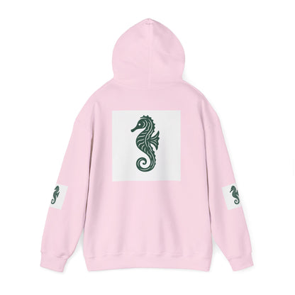 Hoodie I Love Mayotte – Hippocampe Tribal-unisex