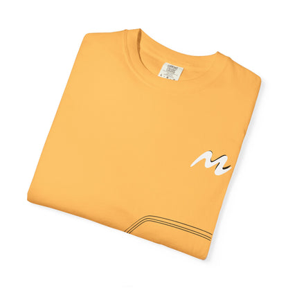 Classic Car Outline Unisex T-Shirt, Vintage Car Tee, Gift for Car Enthusiasts, Automotive Apparel, Daily Wear, Unisex Graphic Shirt