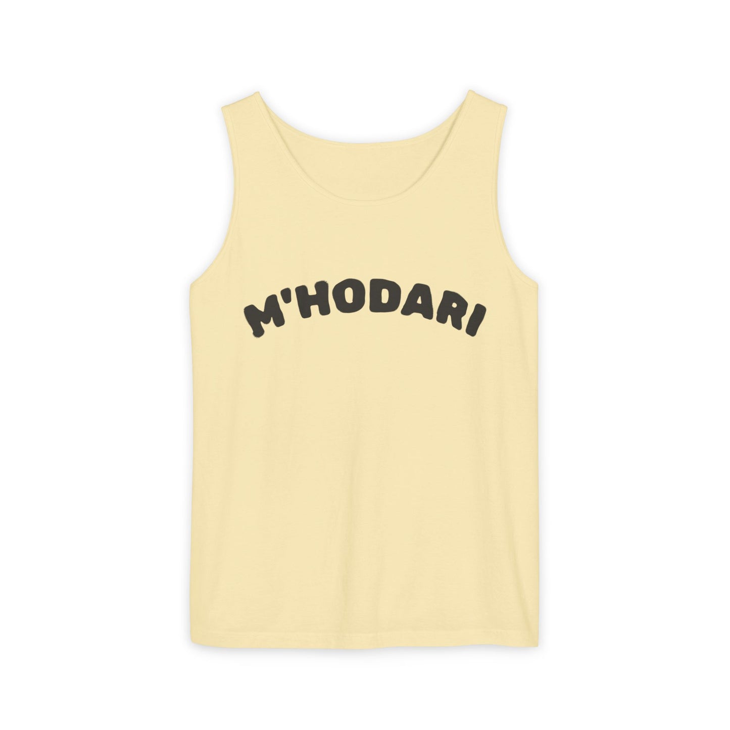 Débardeur “M’Hodari” – Minimaliste & puissant | Esprit Mahorais
