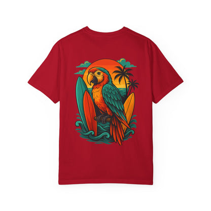 T-shirt unisexe “Perroquet surfeur”