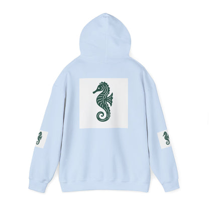 Hoodie I Love Mayotte – Hippocampe Tribal-unisex