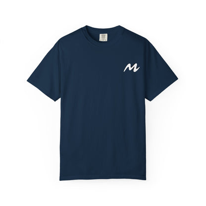T-shirt casual “Sunset vibes” unisexe