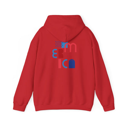 Hoodie  “Americana” – Typographie graphique USA