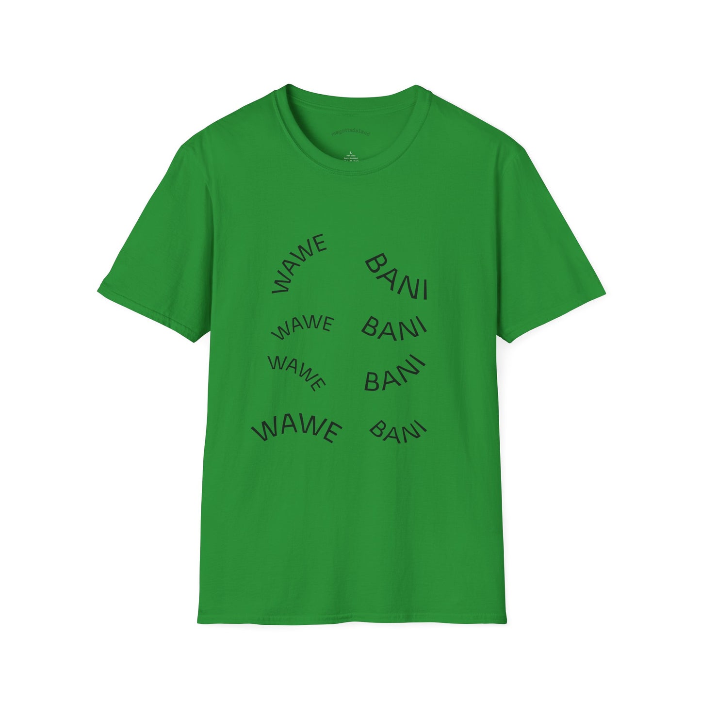 T-shirt Wawe Bani – Design Minimaliste Mahorais