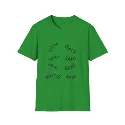 T-shirt Wawe Bani – Design Minimaliste Mahorais