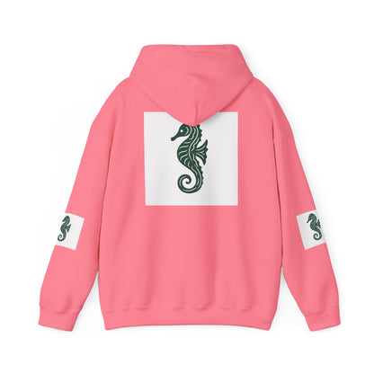 Hoodie I Love Mayotte – Hippocampe Tribal-unisex